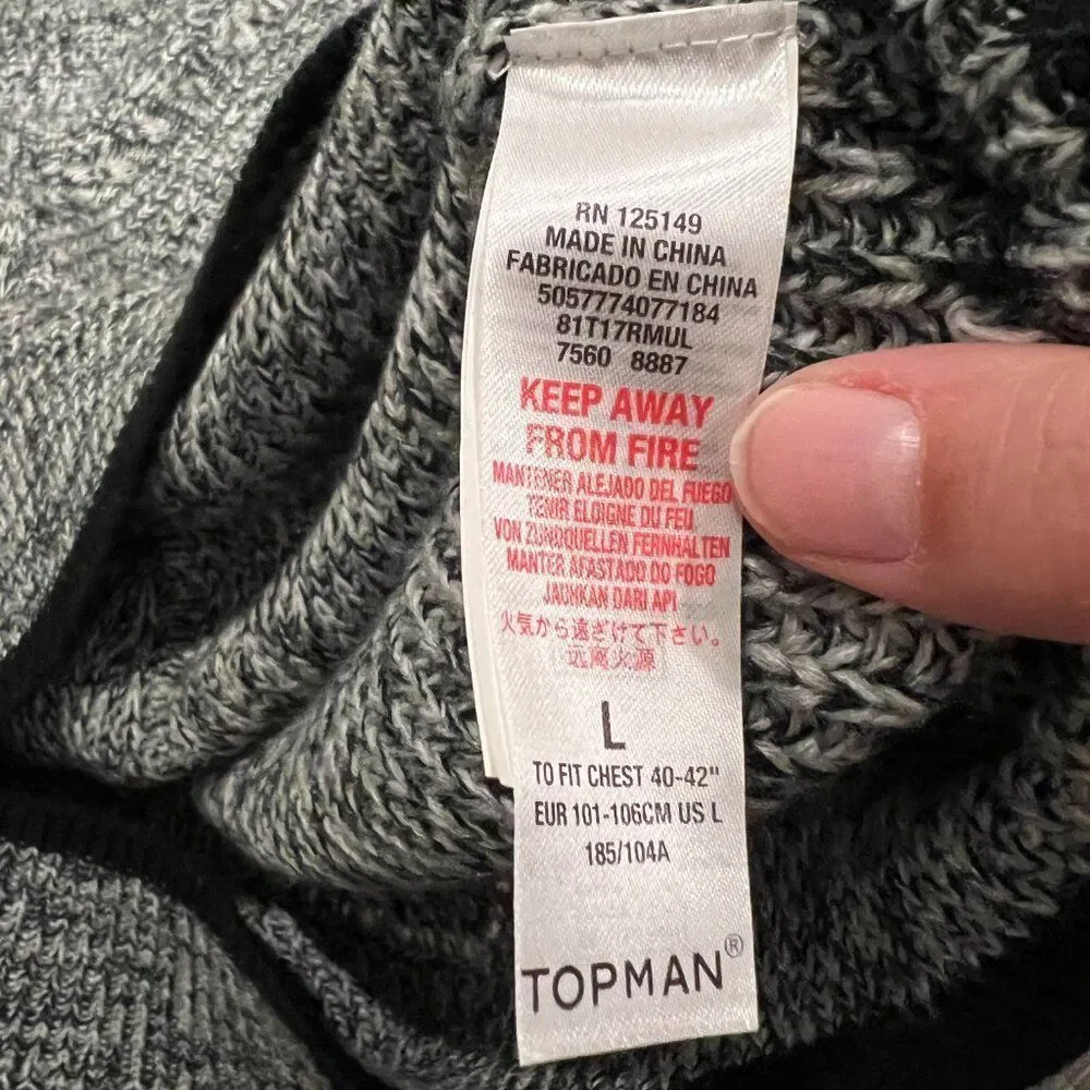 Topman large sweater‎